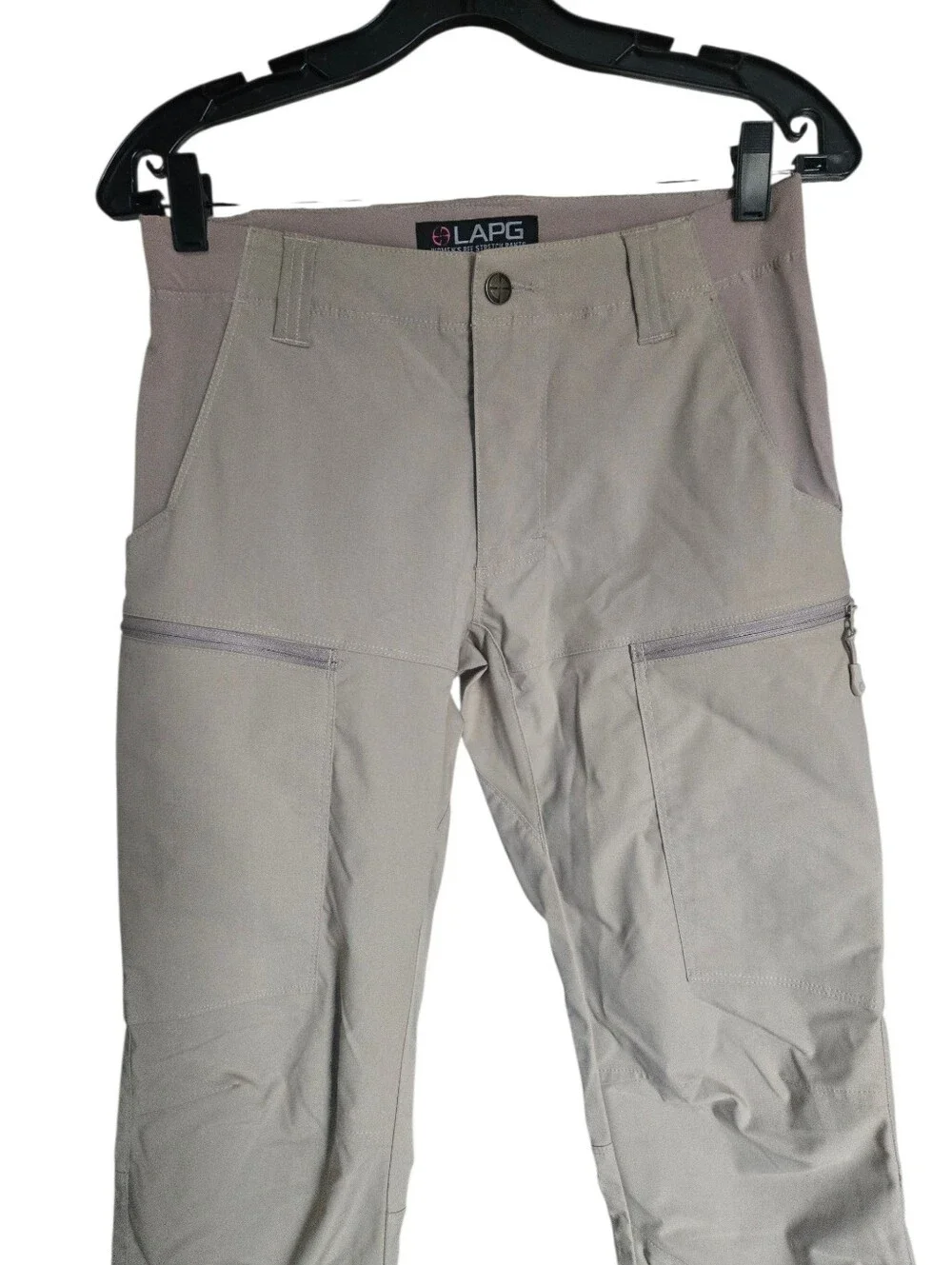 Womens , Tan Performance Cargo Pants